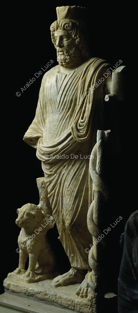 Statue of Serapis-Asclepius