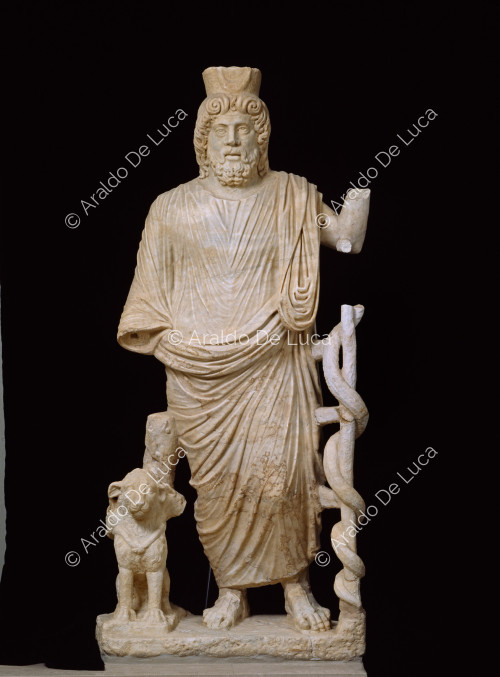 Statue de Sérapis-Asclépios