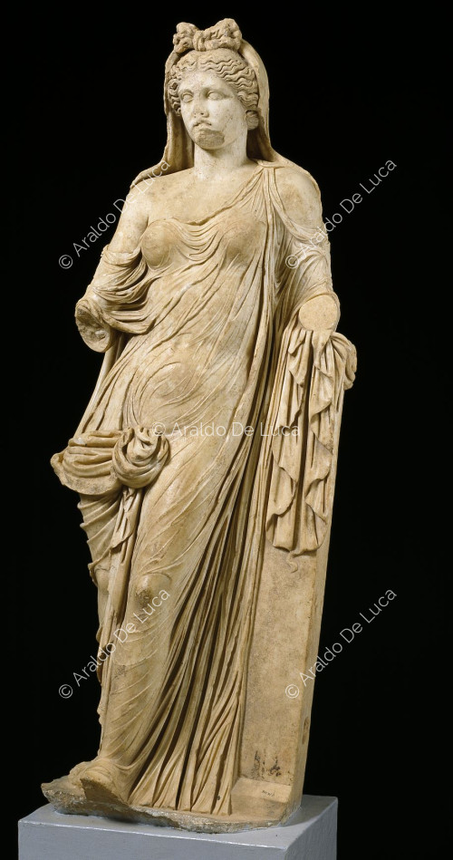 Statue en marbre d'Aphrodite