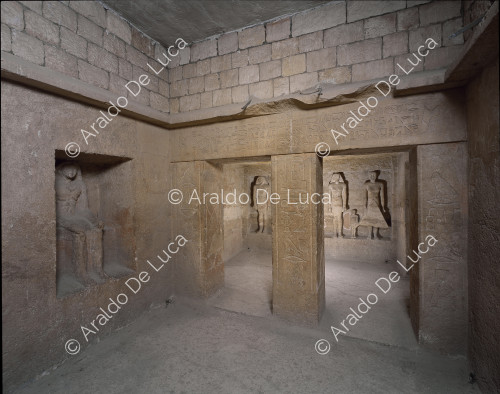 Mastaba de Qar: patio