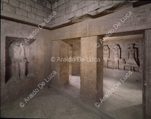 Mastaba of Qar: courtyard