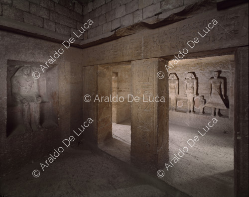 Mastaba de Qar : cour