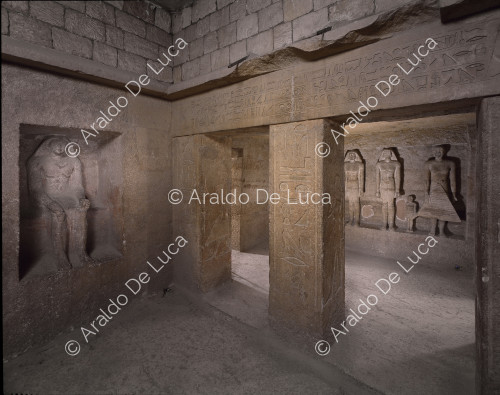 Mastaba di Qar: cortile