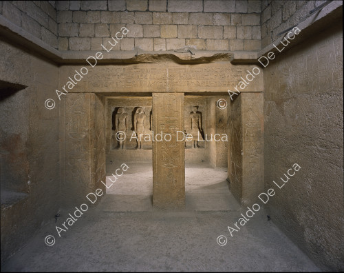 Mastaba de Qar : cour