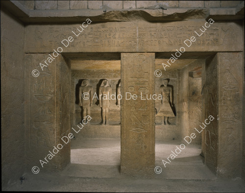 Mastaba von Qar: Innenhof
