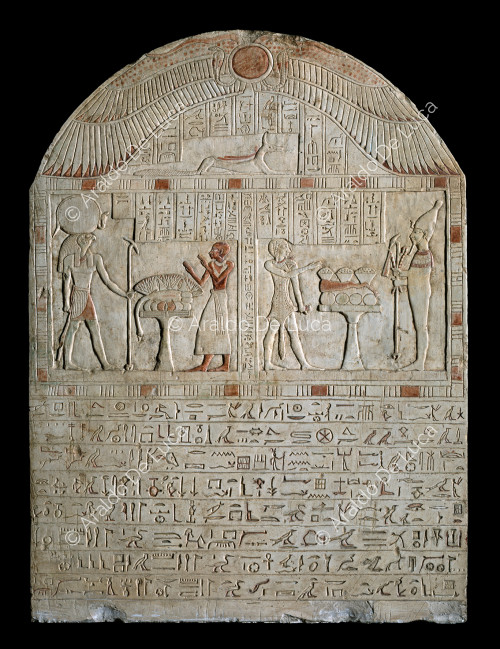 Painted stele