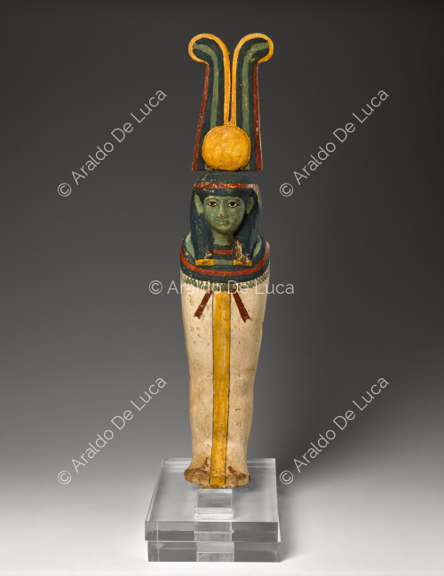 Wooden statue of the god Ptah-ta-tenem