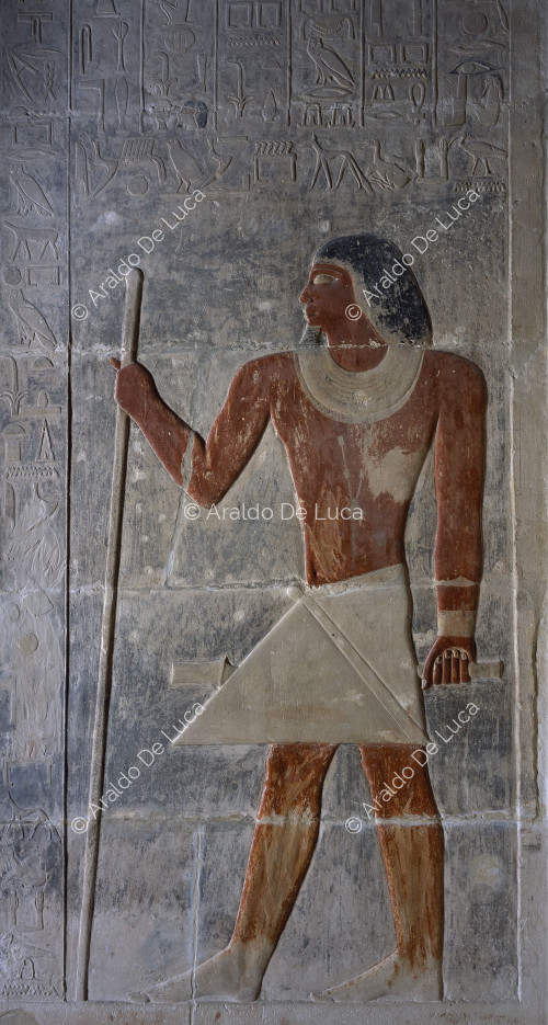 Tomb of Ka - Gmni. Wall decoration in relief