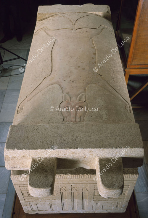Sarcophagus. Detail