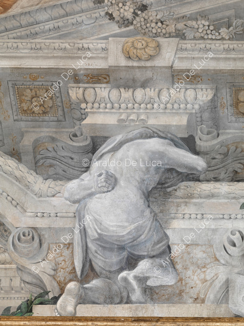 Atlas - The Apotheosis of Romulus, detail