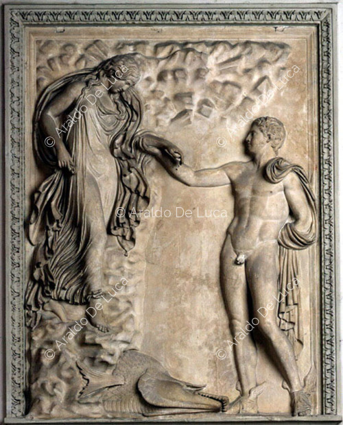 Relief mit Perseus und Andromeda