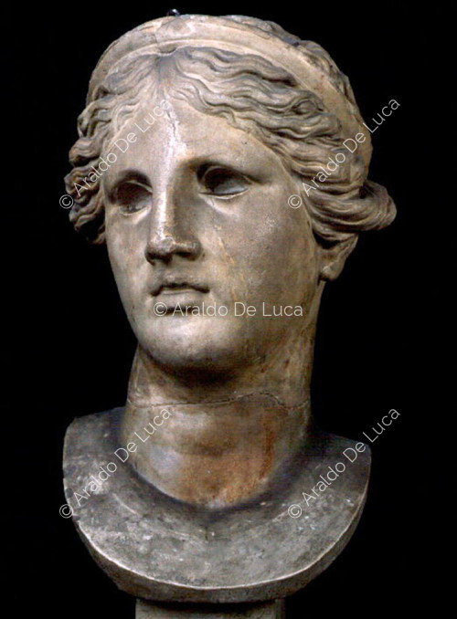 Colossal portrait bust of Goddess