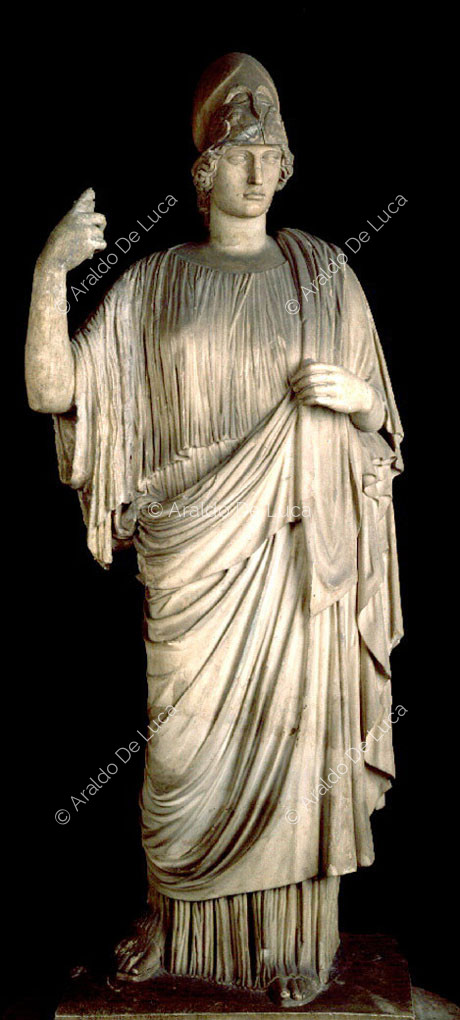 Statue d'Athéna type Giustiniani dite de Velletri