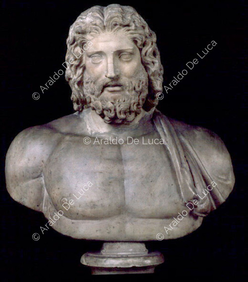 Buste de Zeus connu sous le nom de Jupiter de la vallée