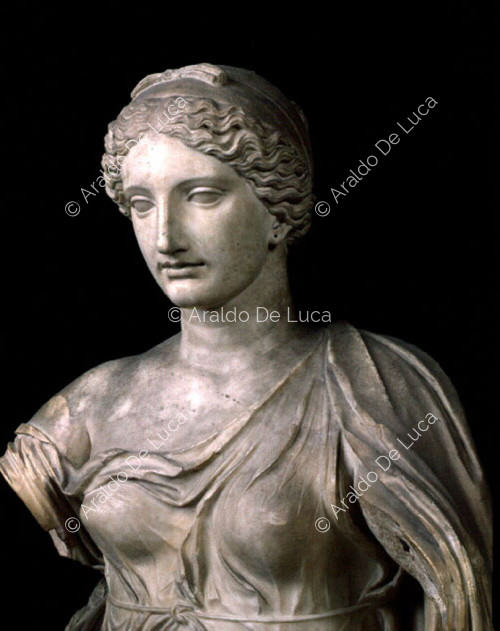 Busto de Venus. Detalle del rostro