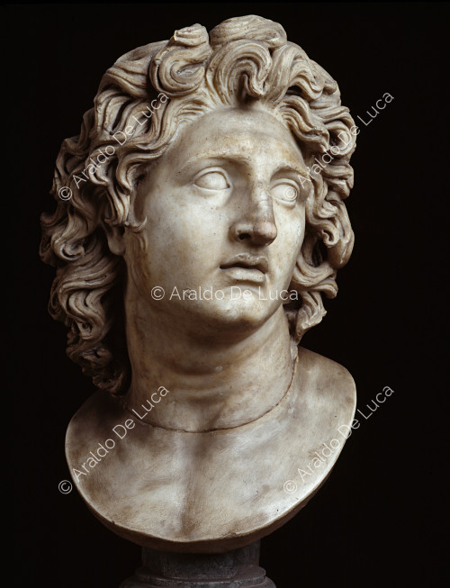 Portrait en buste d'Alexandre le Grand