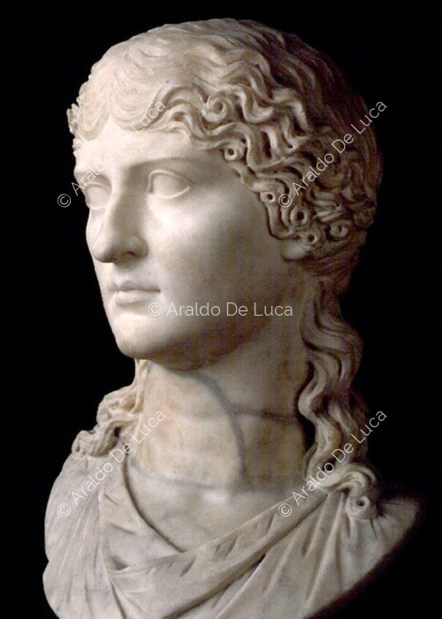 Portrait bust of Agrippina Major