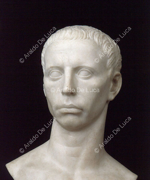 Male portrait bust
