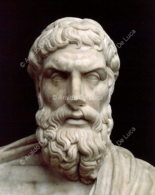 Bust of Epicurus