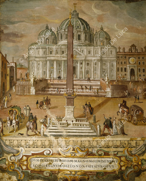 St Peter's Square before Bernini's intervention