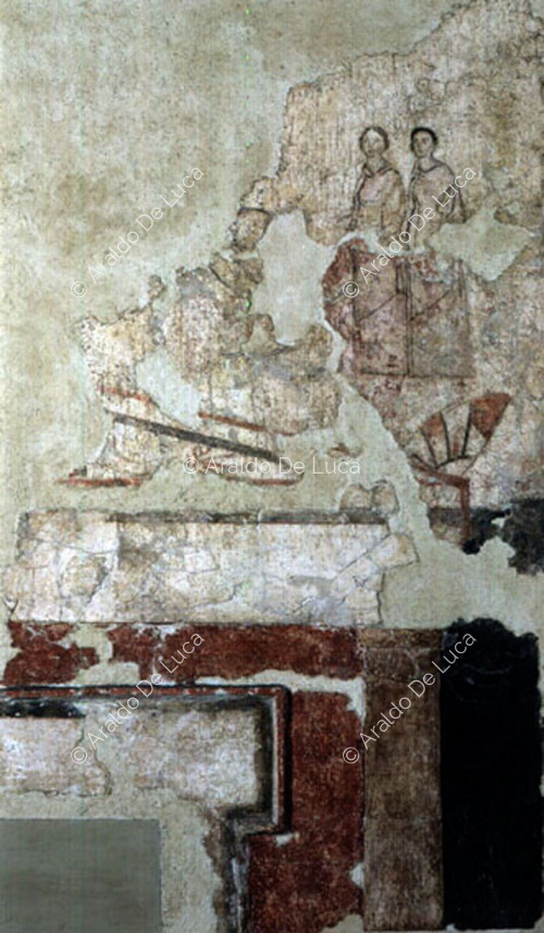 Fragment einer Wanddekoration