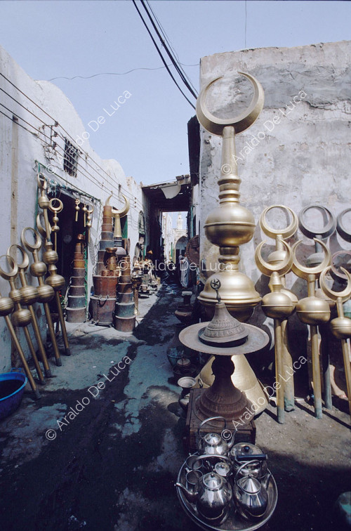 View of the Suq in the Medina