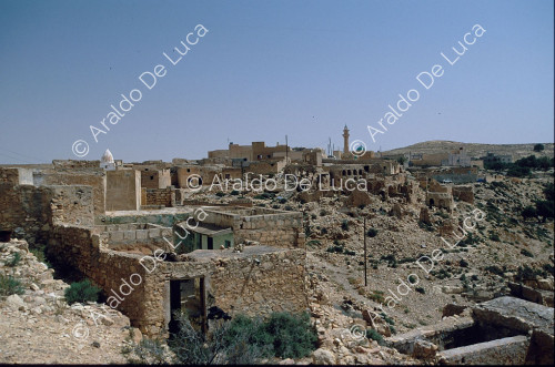 Vista de la ciudad Yafran