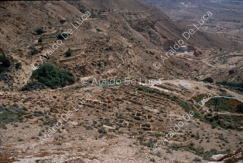 Panorama da Nalut verso la valle