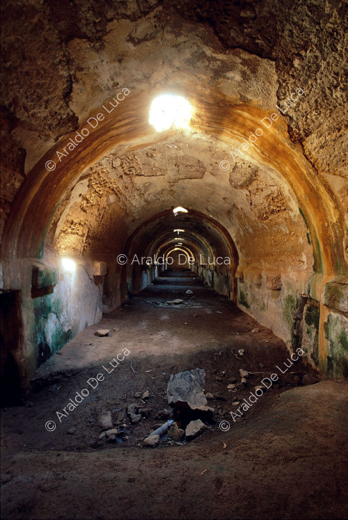 Interior de la cisterna