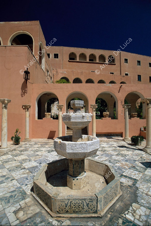 Interior del Castillo de Tripoli