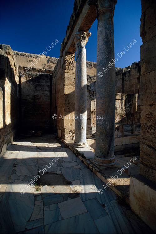 Tepidarium corridor