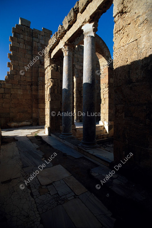 Korridor des Tepidariums