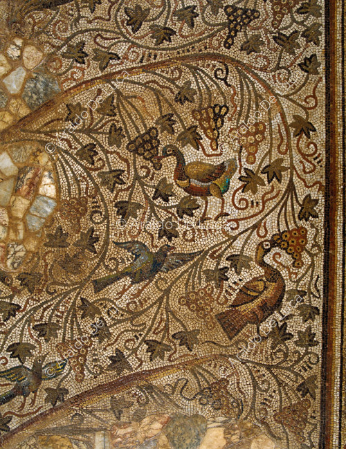 Basilica de Justiniano, detalle del mosaico