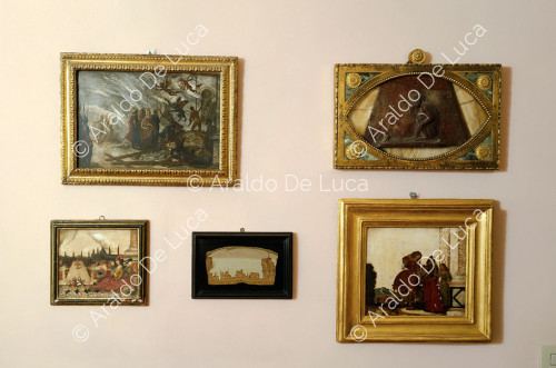 Collection of stone paintings