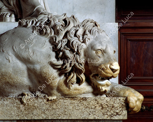 Monument à Clément XIII Rezzonico. Détail du lion