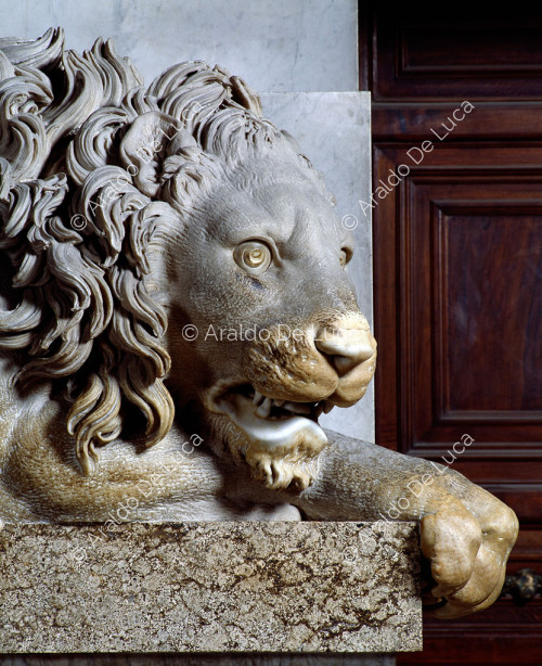 Monument to Clement XIII Rezzonico. Detail of the Lion