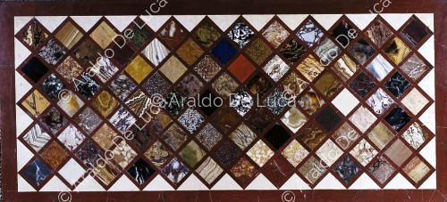 Marble sample table