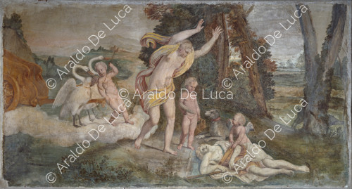 Fresco with the Death of Adonis
