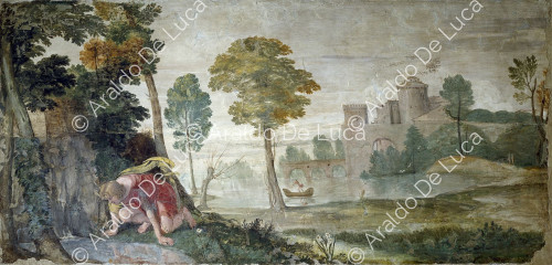 Fresco with Narcissus