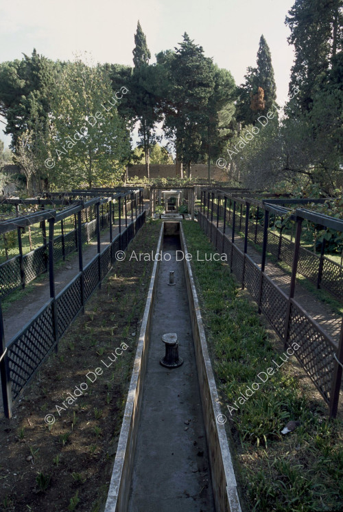 House of Loreius Tiburtinus or Octavius Quartius. Garden of the Lower Euripus