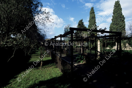 Haus des Loreius Tiburtinus oder Octavius Quartius. Garten des Unteren Euripus