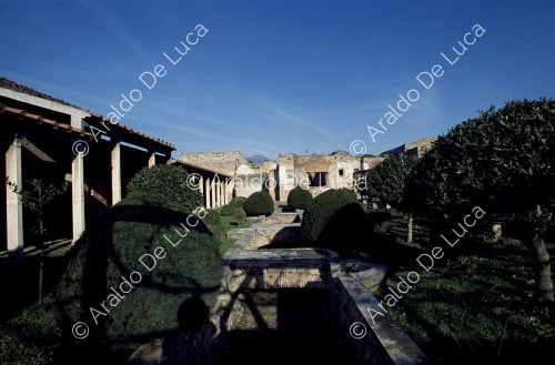 Casa de Julia Félix. Jardín y Eurypus