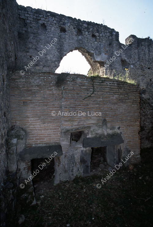House of Julia Felix. Thermal area. Caldarium wall