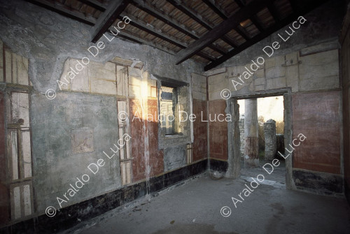 House of Lucretius Frontone. Cubicle with fresco