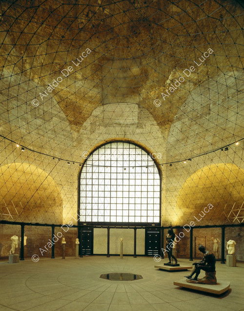 Salle octogonale (ou Planétarium). Intérieur