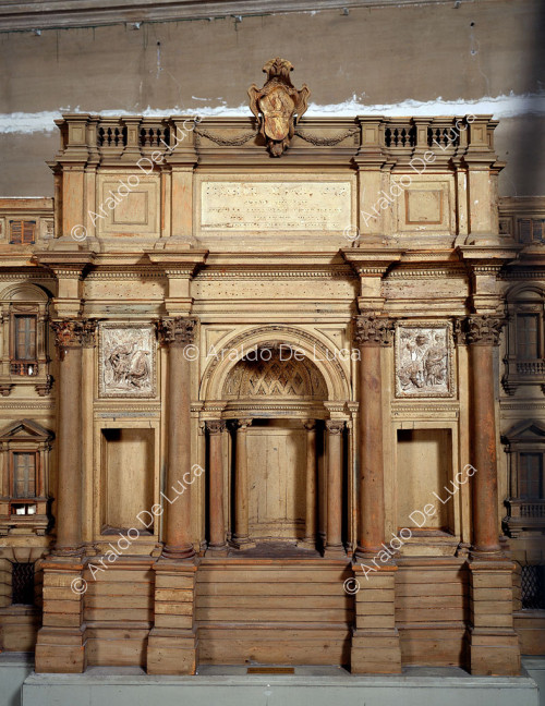 Modello della Fontana di Trevi
