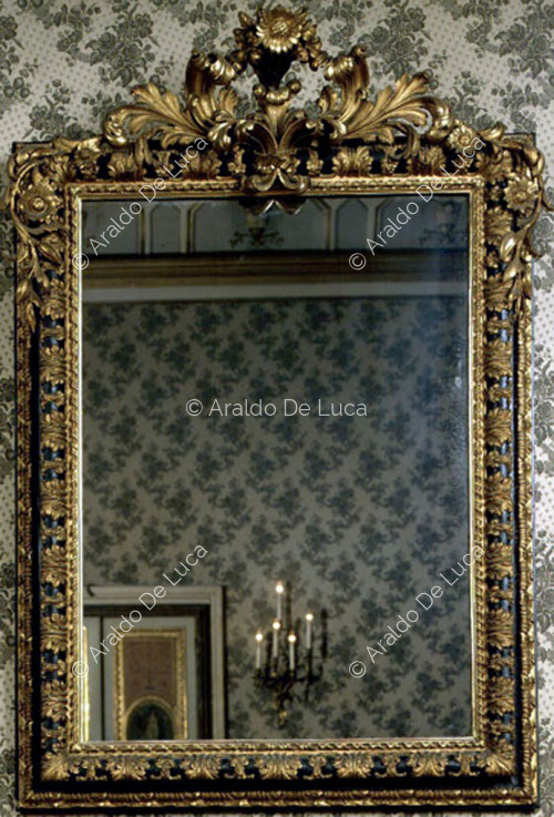 Frame with mirror