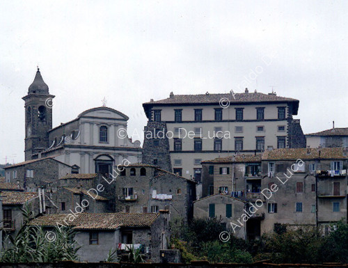 Blick auf den Palazzo Farnese