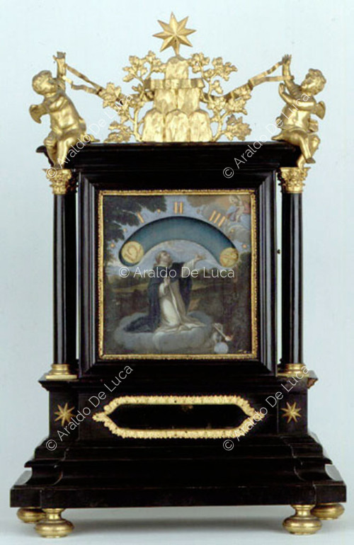 Night clock with Chigi coat of arms