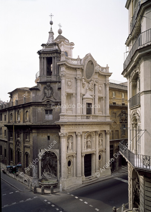 Kirche von San Carlo alle Quattro Fontane